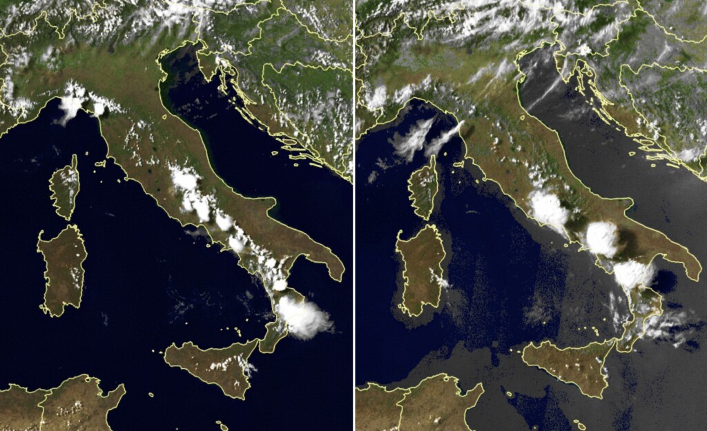 temporali pomeridiani 9 agosto 2024