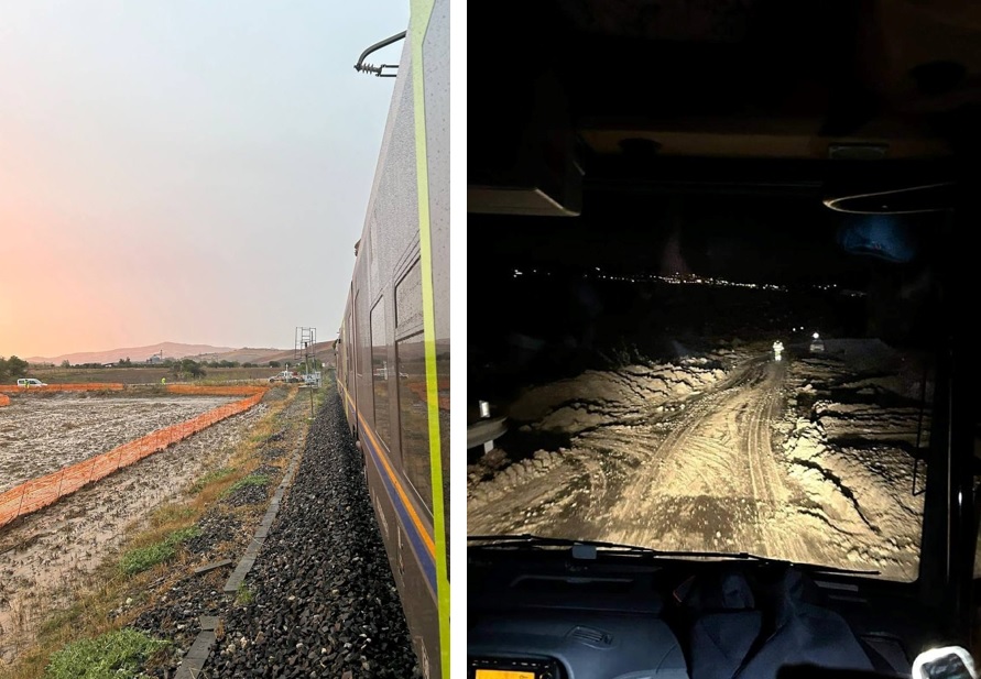 treno deraglia sicilia