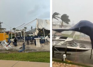 vento forte florida usa tempesta