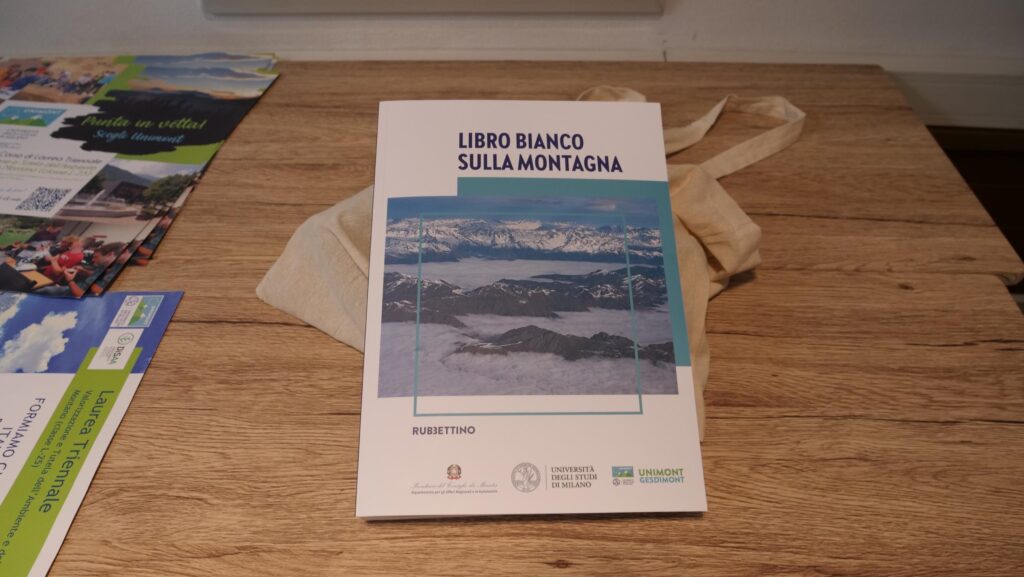 libro bianco montagna