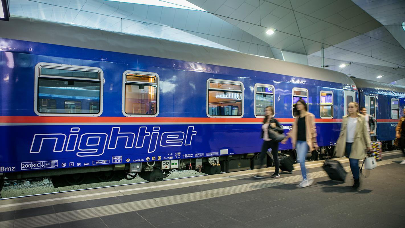 Presentato Nightjet, il nuovo treno che collega Roma con Vienna e Monaco