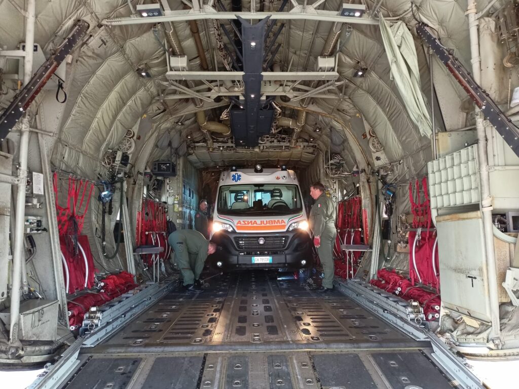 Trasporto sanitario Aeronautica Militare