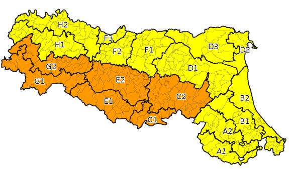 allerta meteo emilia romagna