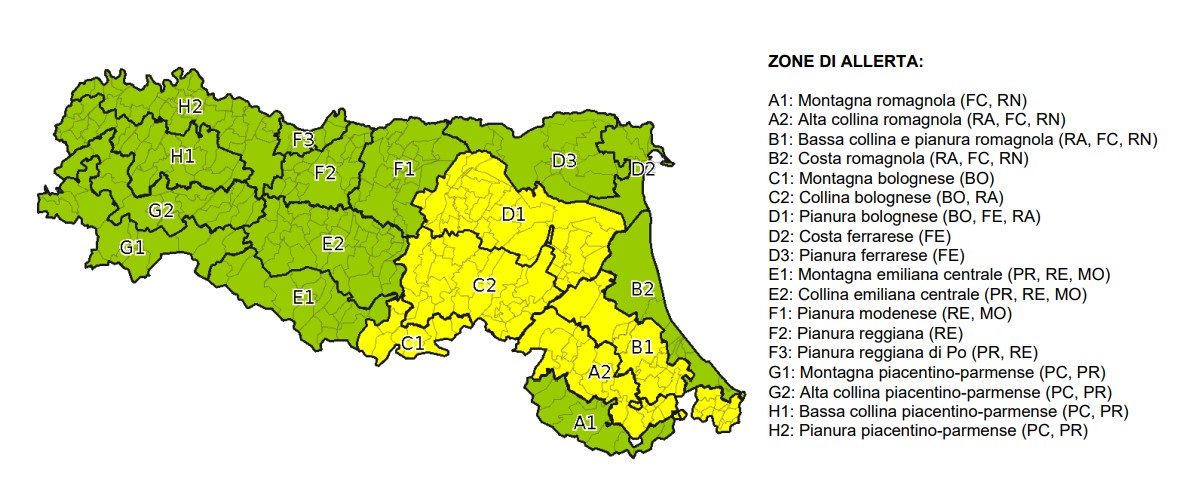 allerta meteo emilia romagna 24 settembre