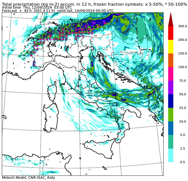 allerta meteo italia venerdì 13 settembre pomeriggio sera