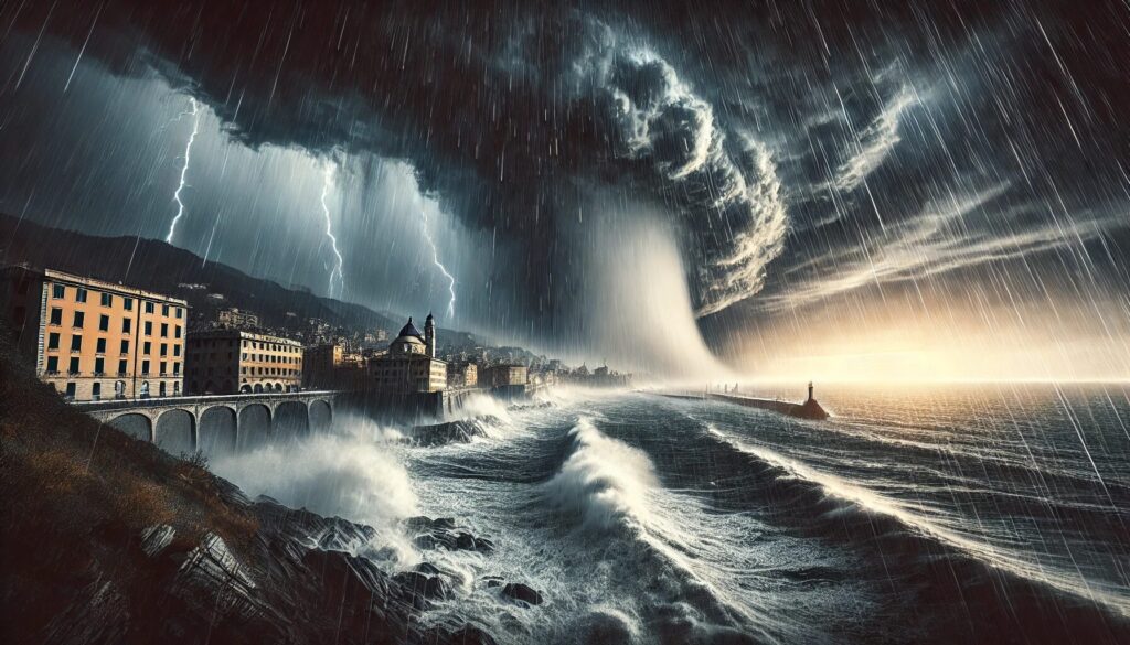 allerta meteo liguria genova temporale maltempo