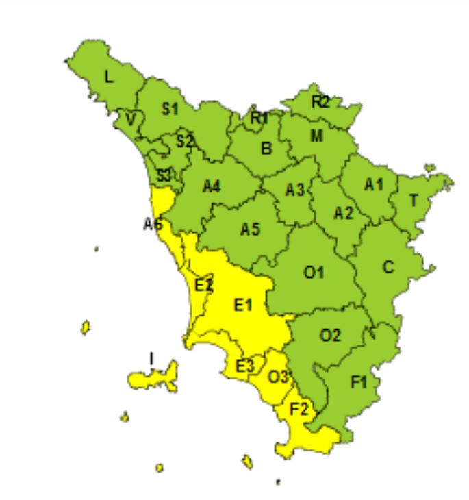 allerta meteo toscana 2 settembre