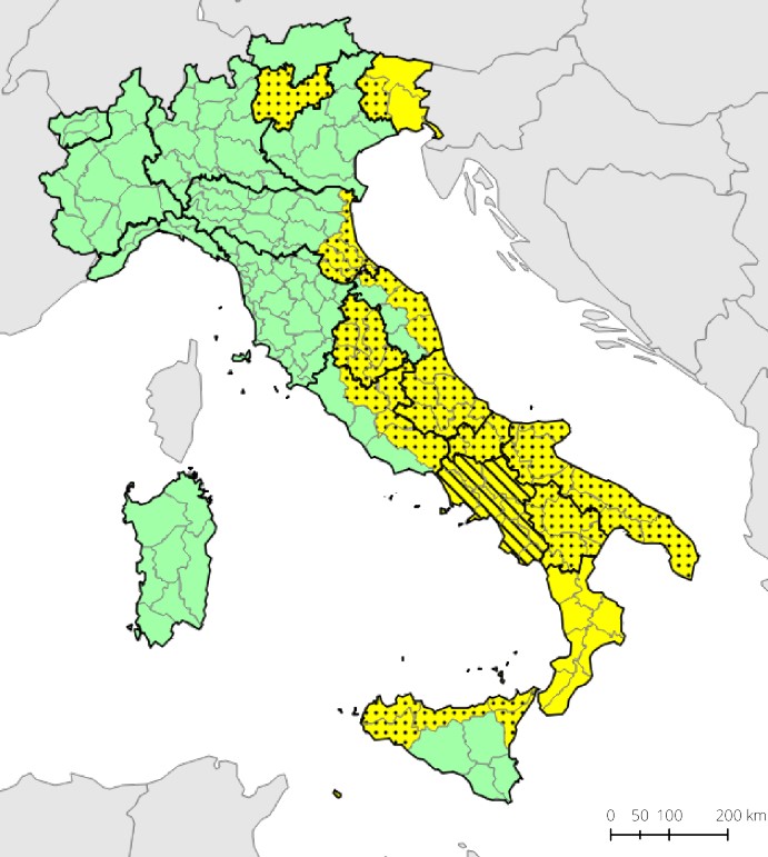 bollettino meteo protezione civile 13 settembre
