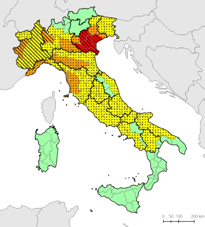 bollettino meteo protezione civile 5 settembre 2