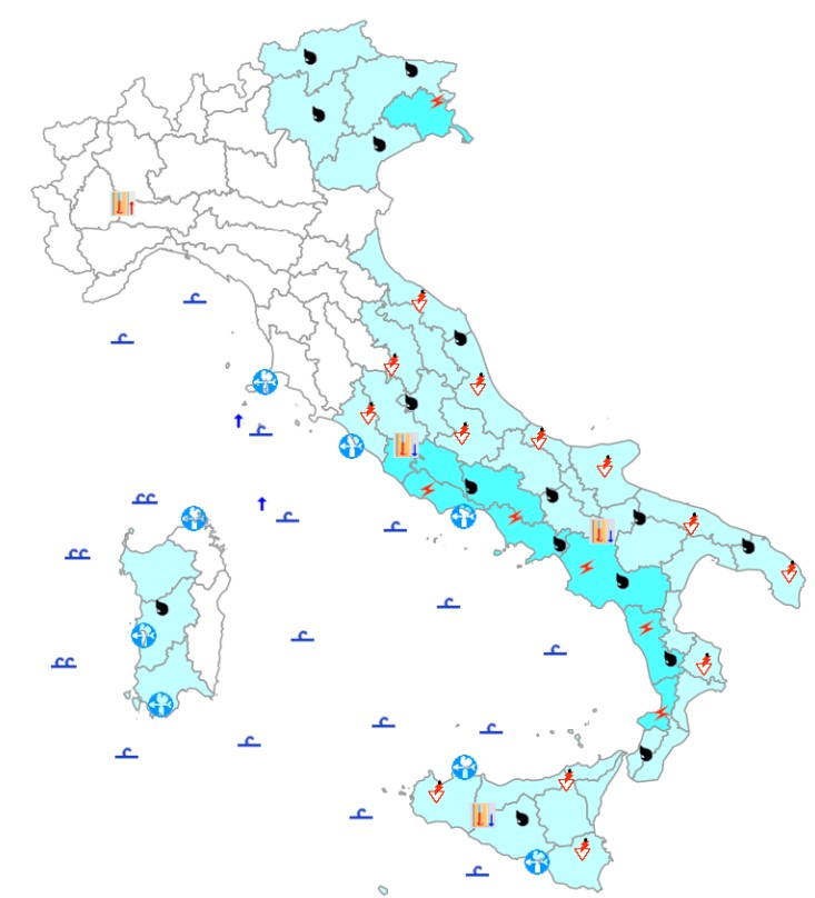 bollettino meteo protezione civile 9 settembre