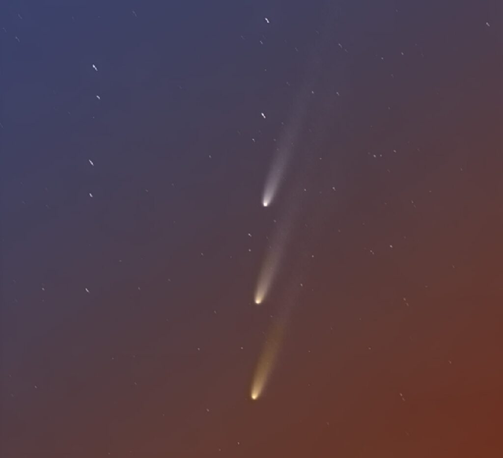 cometa C2023 A3 Tsuchinshan-ATLAS