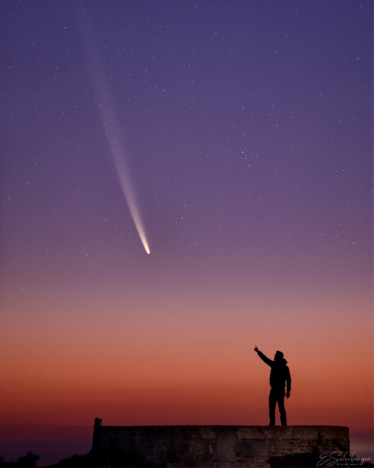cometa C2023 A3 Tsuchinshan-Atlas,