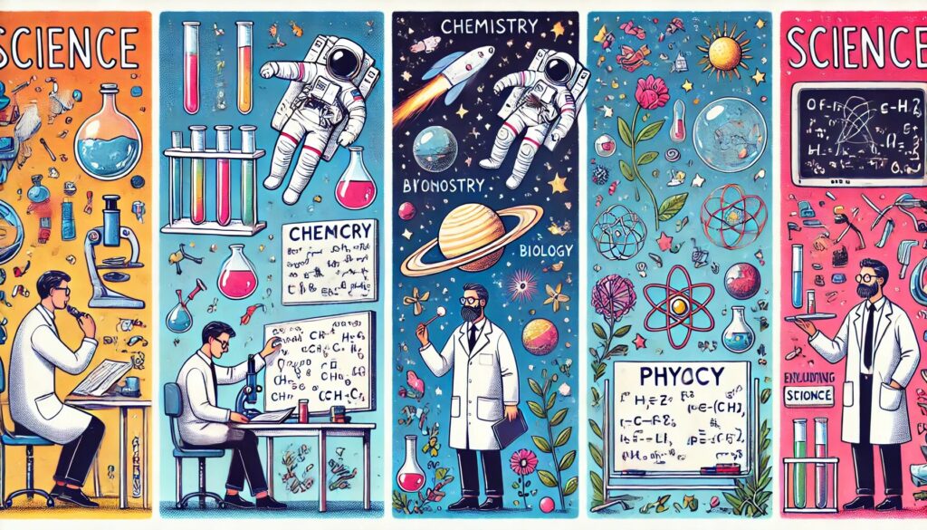 fumetto scienza