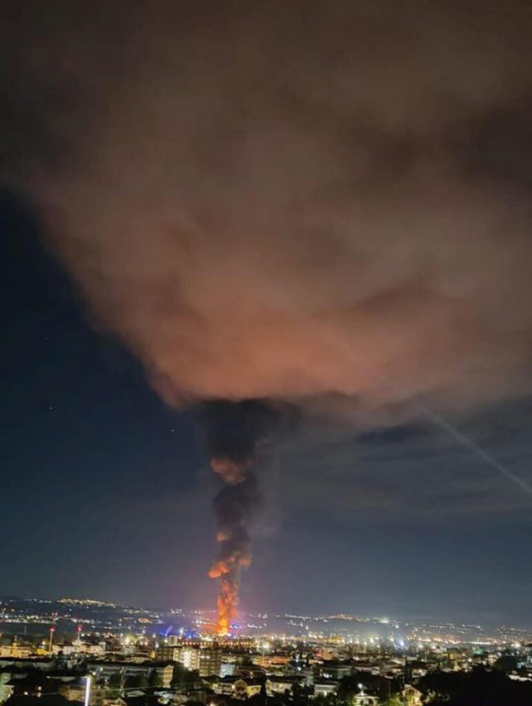 incendio chieti