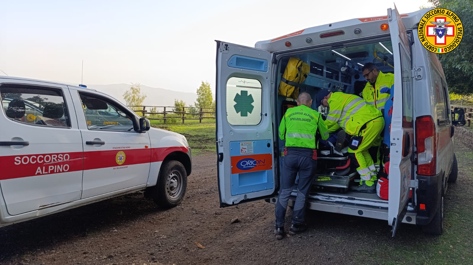 intervento soccorso etna