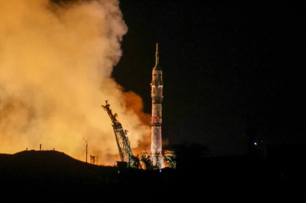 lancio soyuz MS-26