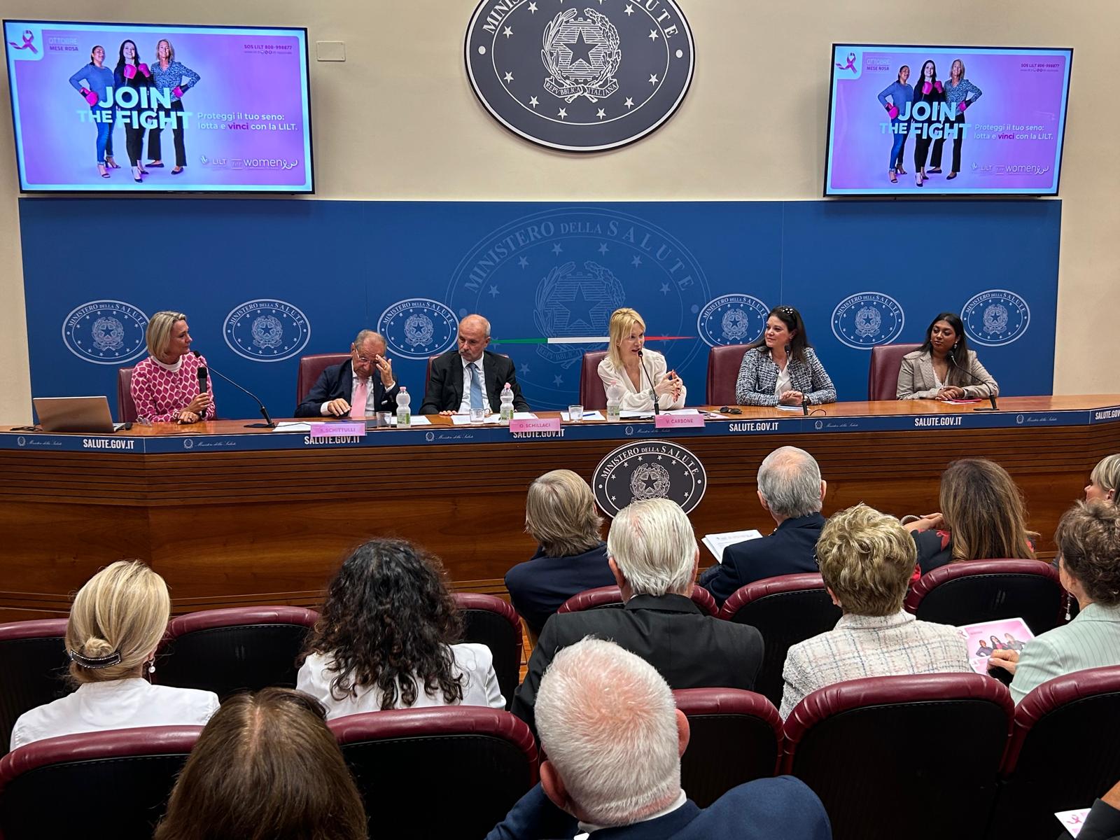 Schillaci: “Prevenzione è l’arma vincente contro il tumore al seno”