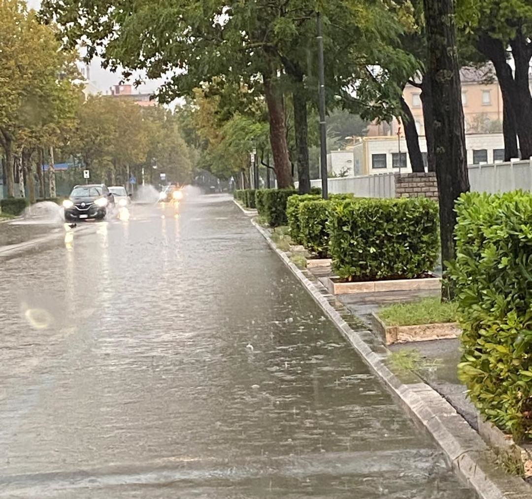 Maltempo Emilia Romagna, forti piogge e allagamenti nel Forlivese-Cesenate