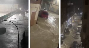 maltempo spagna
