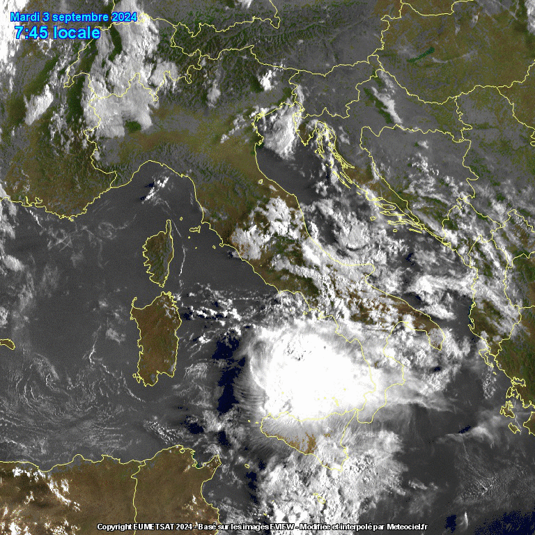 satellite meteo animato 3 settembre 2024