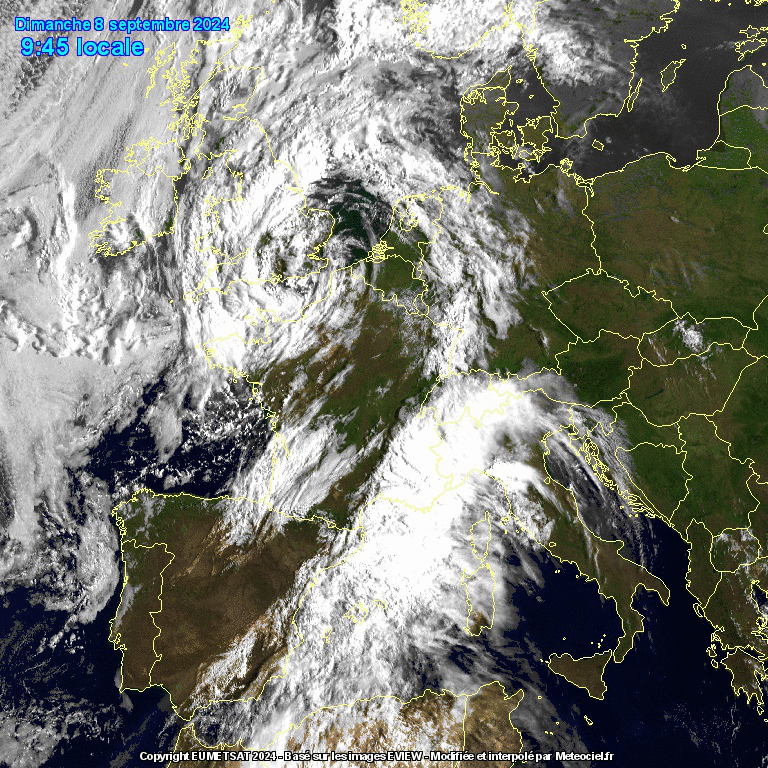 satellite meteo animato 8 settembre 2024