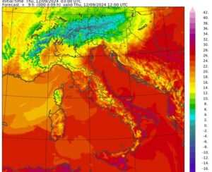 temperature massime 12 settembre