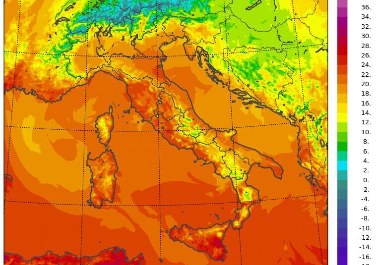 temperature massime 16 settembre