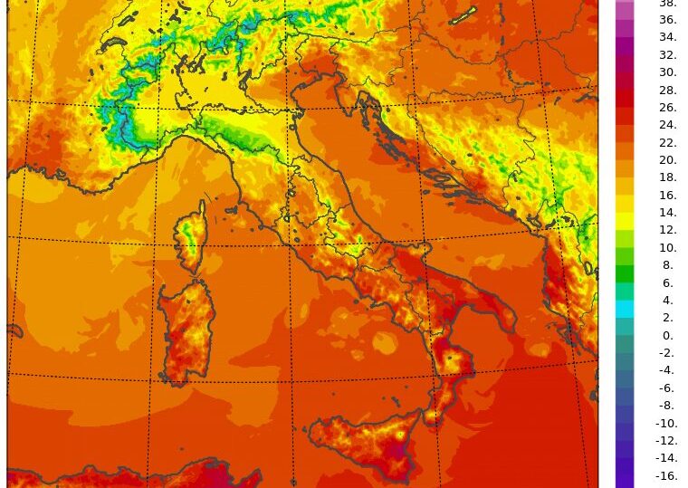 temperature massime 18 settembre
