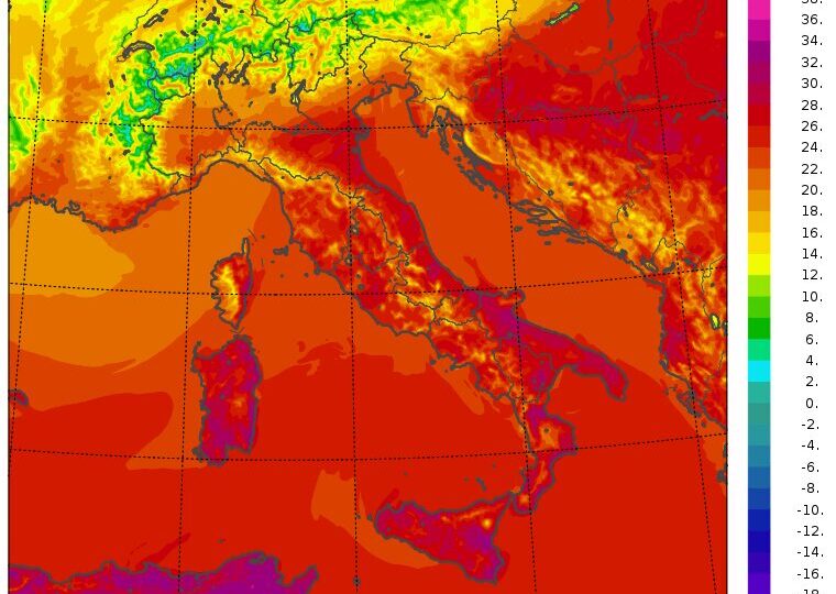 temperature massime 27 settembre