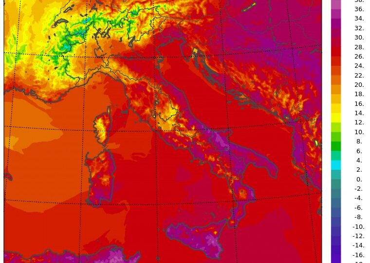 temperature massime 5 settembre