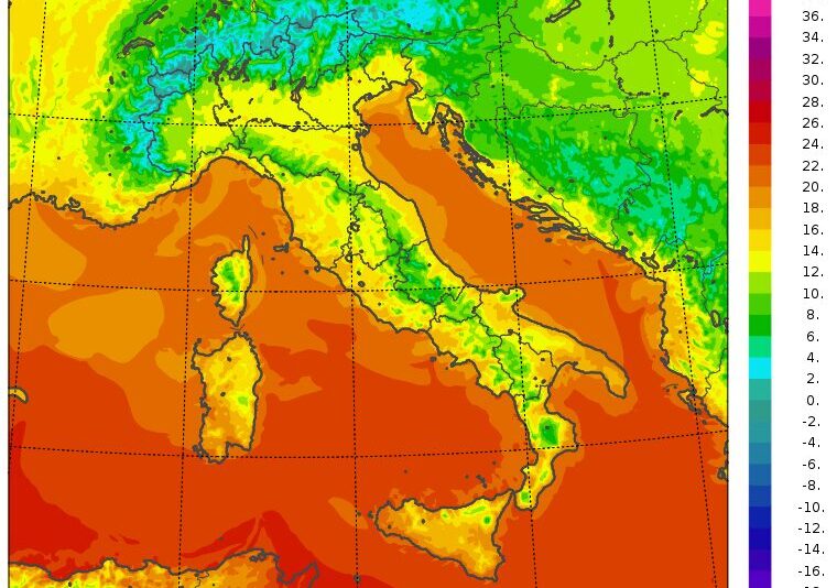 temperature minime 22 settembre