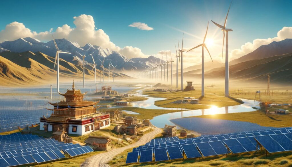 tibet energia pulita