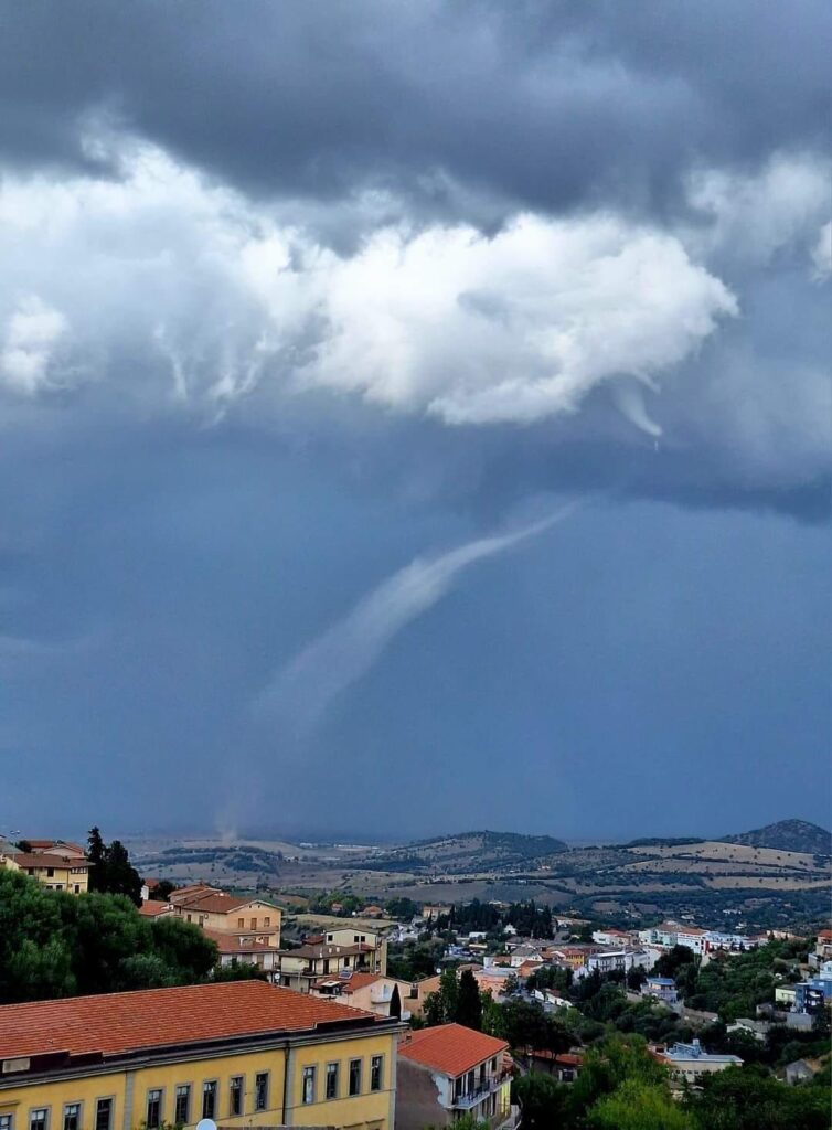 tornado ozieri sardegna