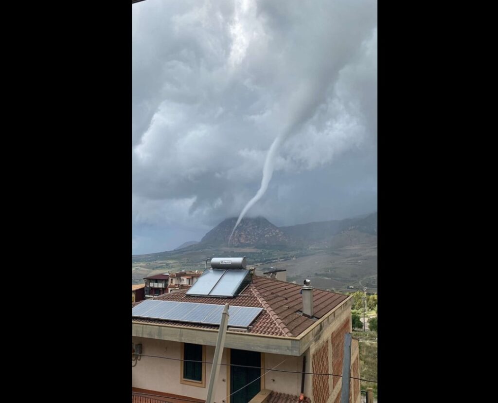 tornado san giuseppe jato sicilia