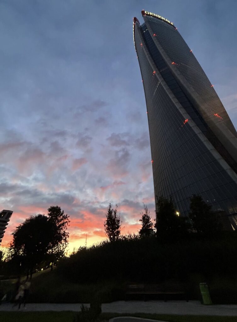 tramonto rosa milano
