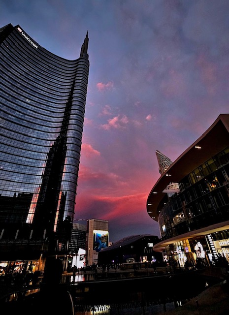 tramonto rosa milano
