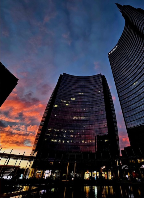 tramonto rosa milano