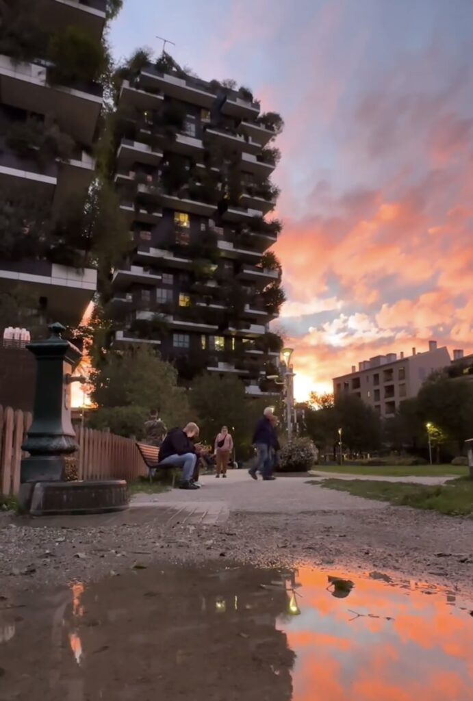 tramonto rosa milano