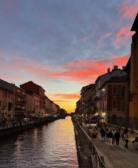 tramonto rosa milano