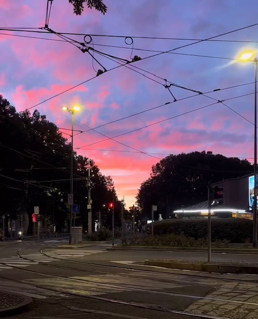 tramonto rosa milano