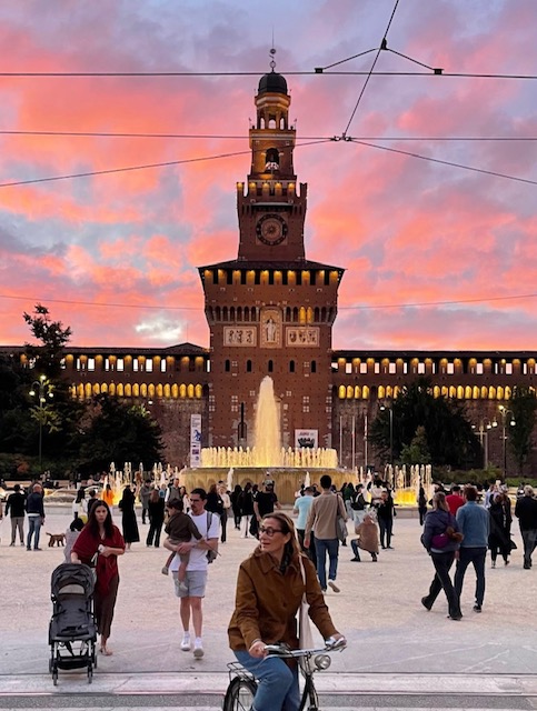 tramonto rosa milano