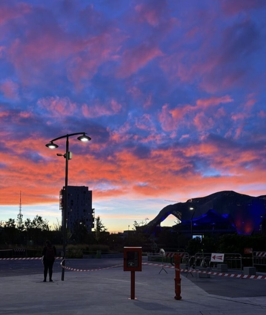 tramonto rosa milano