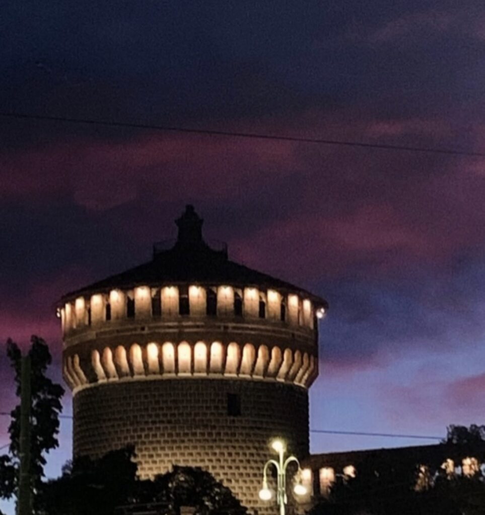 tramonto rosa milano