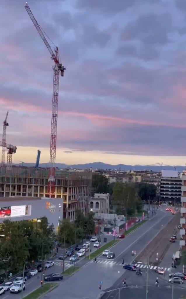 tramonto rosa milano