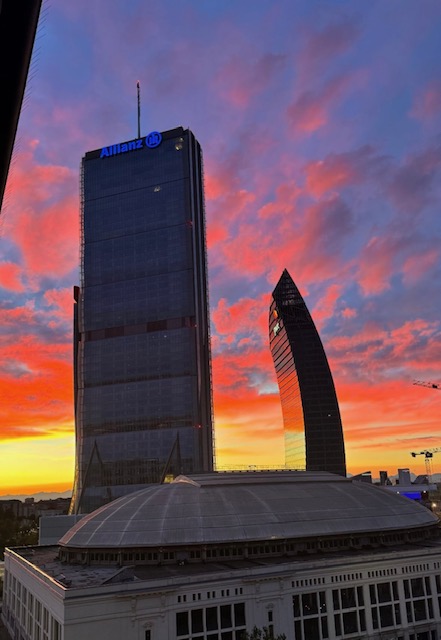 tramonto rosa milano