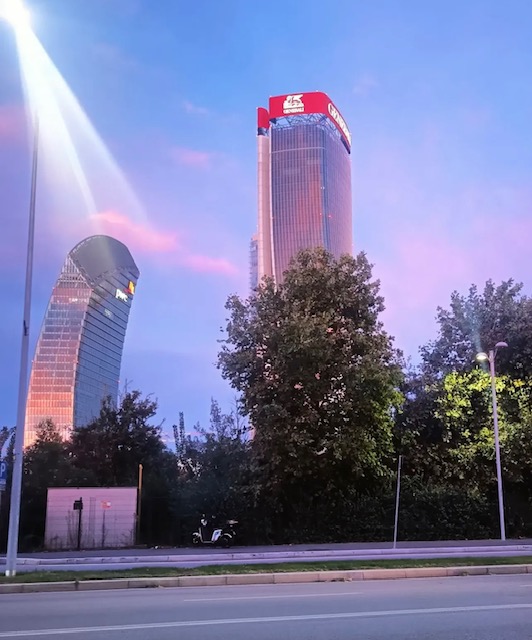 tramonto rosa milano