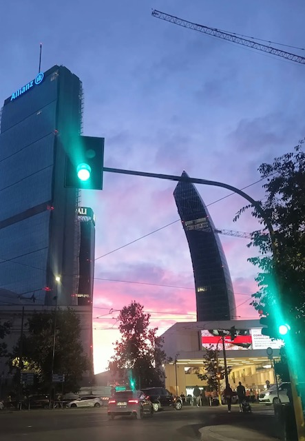 tramonto rosa milano