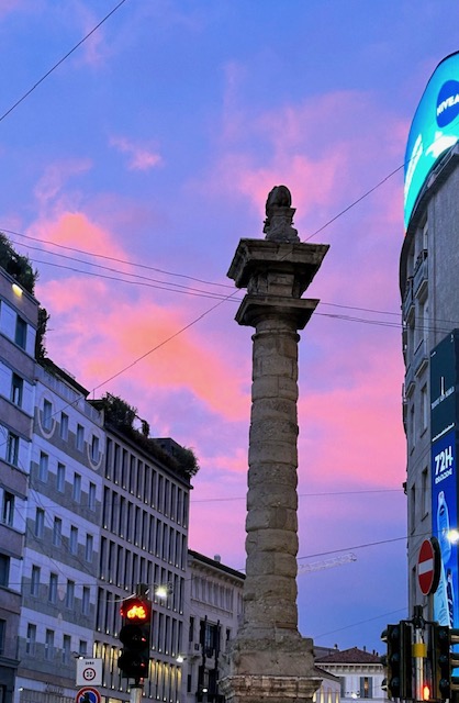 tramonto rosa milano
