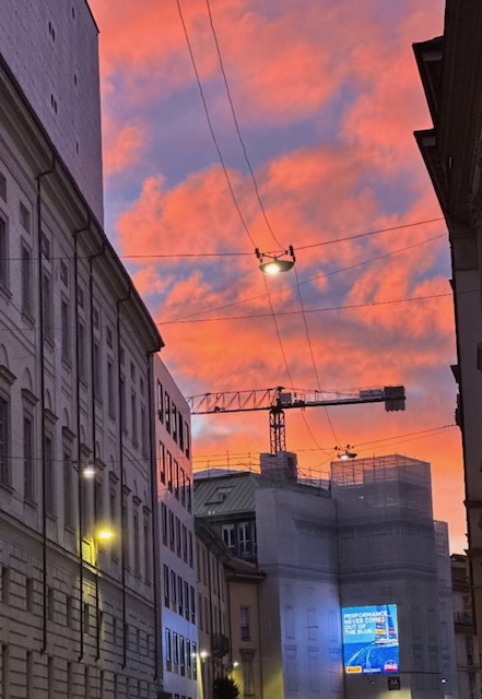 tramonto rosa milano