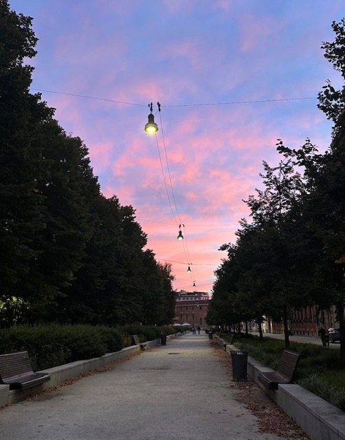 tramonto rosa milano